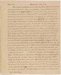 Letter to John Armstrong