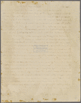 Letter to James Monroe
