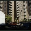 Block 454: Greenwich Street between Chambers Street and Harrison Street (west side)
