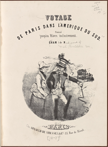 Voyage de Paris dans l'Amérique du Sud.