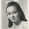 Publicity portrait of Ann Blyth in costume for the stage production Watch on the Rhine