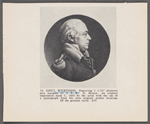 Gen'l. Wilkinson. Engraving 2 3/16" diameter plus margins, by J.F.B.? St. Memin. An original impression made c. 1800 by the artist with the use of a pantograph from his own original profile drawing...