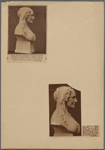 Emma Willard, pioneer of women's rights (1839-1898), by Miss Frances Grimes. The bust is the gift of the alumnae of the Emma Willard School, Troy, N.Y., which was founded by Mrs. Willard / De Witt Ward photo. Left--Bust of Emma Willard, by Frances Grimes. This is the gift of the alumnae of the Emma Willard School, Troy, N.Y., which was founded by Mrs. Willard. Dr. Robert Underwood Johnson is the director of the Hall of Fame / De Witt Ward