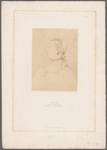 Madame Wille. Femme du célébre graveur. Dessin original de la collection Combrouse
