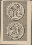 The great seal of King William III, & Queen Mary