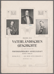 Angeli, Kaiser Friedrich. Richter. Kaiser Wilhem I. Kaiser Wilhelm II. Ausnahme von Fechner.