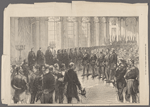 [Proclamation of William I, Emperor of Germany] in the Galerie des Glaces, Palace of Versailles