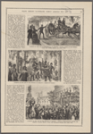 Attempts on the life of the emperor of Germany.--Hoedel firing at the emperor Unter den Linden, Berlin, May 11th, 1878. Attempts on the life of the Emperor of Germany.--Arrest of Hoedel. Attempts on the life of the Emperor of Germany.--Popular demonstration before the Imperial Palace, Berlin, after the emperor's escape, May 11th 1878