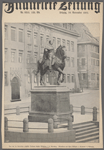 Das am 14. November enthüllte Denkmal Kaiser Wilhelms I. in Nürnberg. Modelliert von Prof. Wilhelm v. Ruemann in München