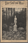 Das Jung-Wilhelm-Denkmal in Berliner Tiergarten. Entowrfen von Adolf Brütt