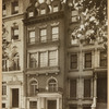 Townhouses with original entrances, stairs
