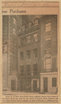 Home at 48 East Sixty-fifth Street, opposite former town house of President Roosevelt, sold for the estate of Josiah Locke Webster and the United States Trust Company to client of Douglas L. Elliman & Co. 
