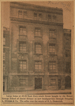 Large home at 48-50 East Sixty-ninth Street bought by the Henry George School of Social Science as new headquarters through Douglas L. Elliman & Co. 
