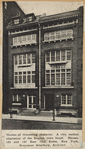 Houses of intersecting character. A modern adaptation of the English town house. Houses 105 and 107 East 73rd Street, New York