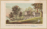 Residence of the Schermerhorn family-foot of 73d St., East River
