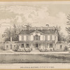 Delafield Mansion, 77th St. N.Y. 1861