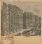 Six-story Hampshire apartments at 35-41 Seventy-ninth Street. Jackson Heights...