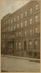 Brownstone row houses