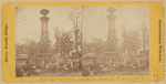 Cannstatter Volksfest with fruit decorated column