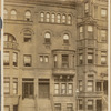 Brownstone row houses & apartment building