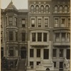 Queen Anne brownstone;brick and brownstone row houses