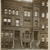 Romanesque Revival brick row houses