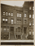 Romanesque Revival brick row houses