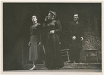 Nora Kaye, Lucia Chase and Dimitri Romanoff in a performance of Fall River Legend