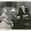 Gladys George and Alan Napier in the stage production Lady in Waiting