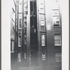 Apartment building with exterior stairwell