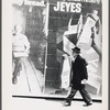 Old man and advertisments