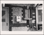 Mail box and textured wall
