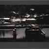 Train bridge over water