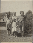 Gittings family, Rehoboth Beach, taken on or about August 31, 1939