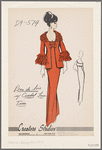 Peau de soie with crochet lace trim