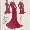 Beaded bodice on chiffon dresses