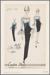 3 tone pleated chiffon and crepe dress
