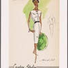 Belted dress with decorative pockets
