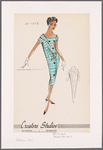 Checker print dress
