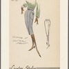 Skirt with center front closing