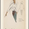 Blouse and skirt ensemble