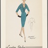 Dress with draped bodice