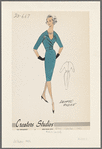 Dress with draped bodice