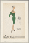 Dress with tucked bodice