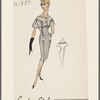 Dress with buttoned front pockets