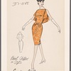 Chiffon or crepe print dress