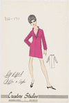 Self ruffled chiffon or crepe dress