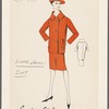Long jacket suit