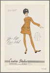 Dress with yoke and patch pocket detail