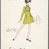 Dress with braid trim